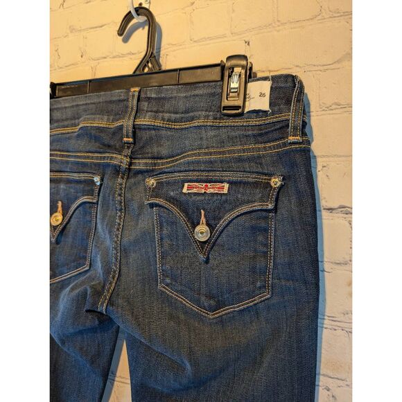 Hudson crop Ginny strait cuffed low rise capris 26" - Picture 3 of 5